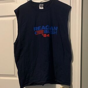 Gildan Navy Cotton T-Shirt